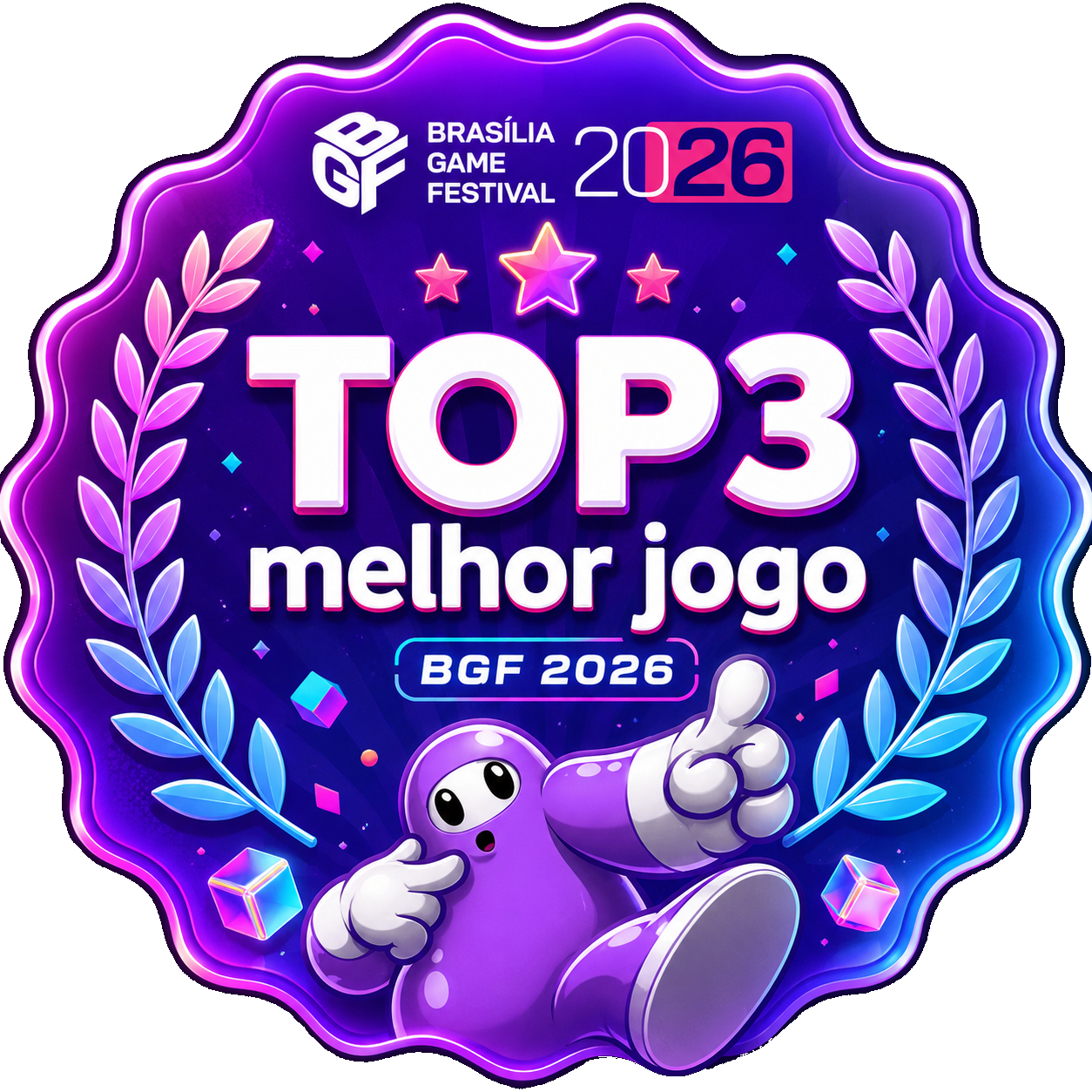 Top 3 Melhor Jogo · BGF 2026